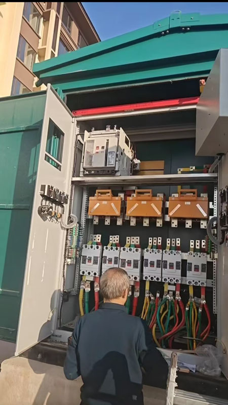 高低压配电柜调试中